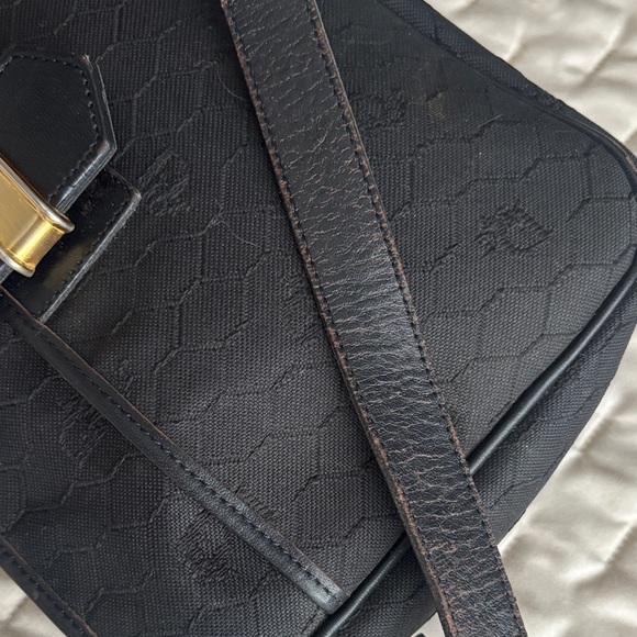 Dior Vintage Black Crossbody Bag with Gold Accents - Picture 14 of 16